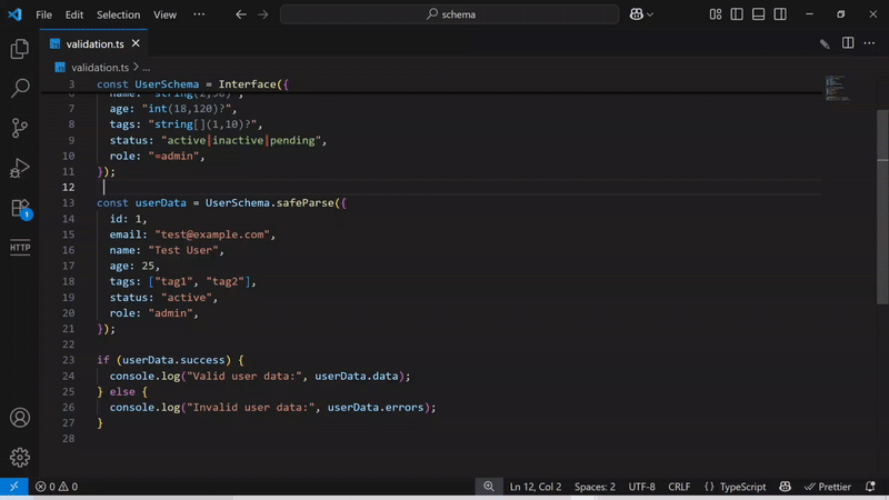 VS Code Extension Preview